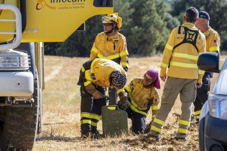 Interventions pour l'extinction de l'incendie