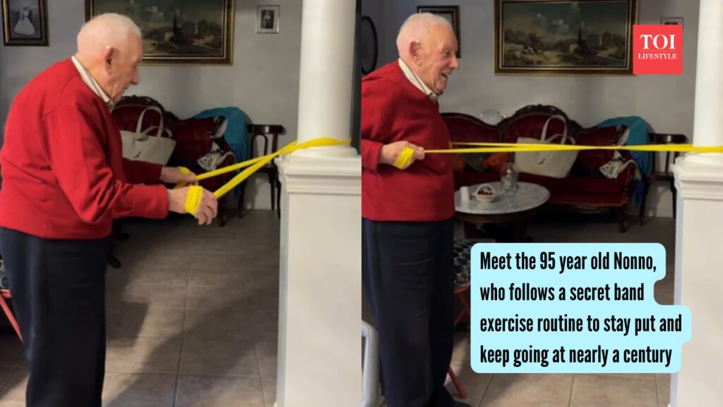 Routine d'Exercice de Nonno : Découvrez le Nonno de 95 ans qui suit un entraînement secret pour rester en forme et actif presque un siècle durant.