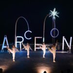 Tibidabo illumine 'Barcelona' pour lancer la saison estivale du parc d'attractions