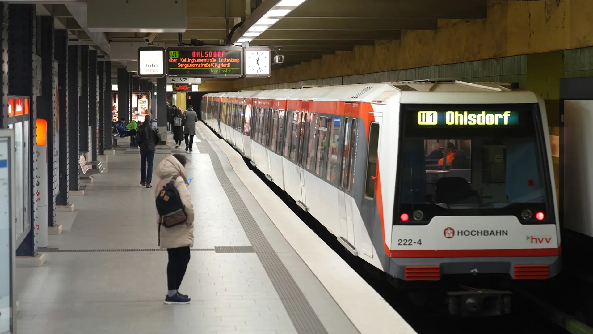 Travaux à Ohlsdorf : la U1 bloquée pendant plus de trois mois !