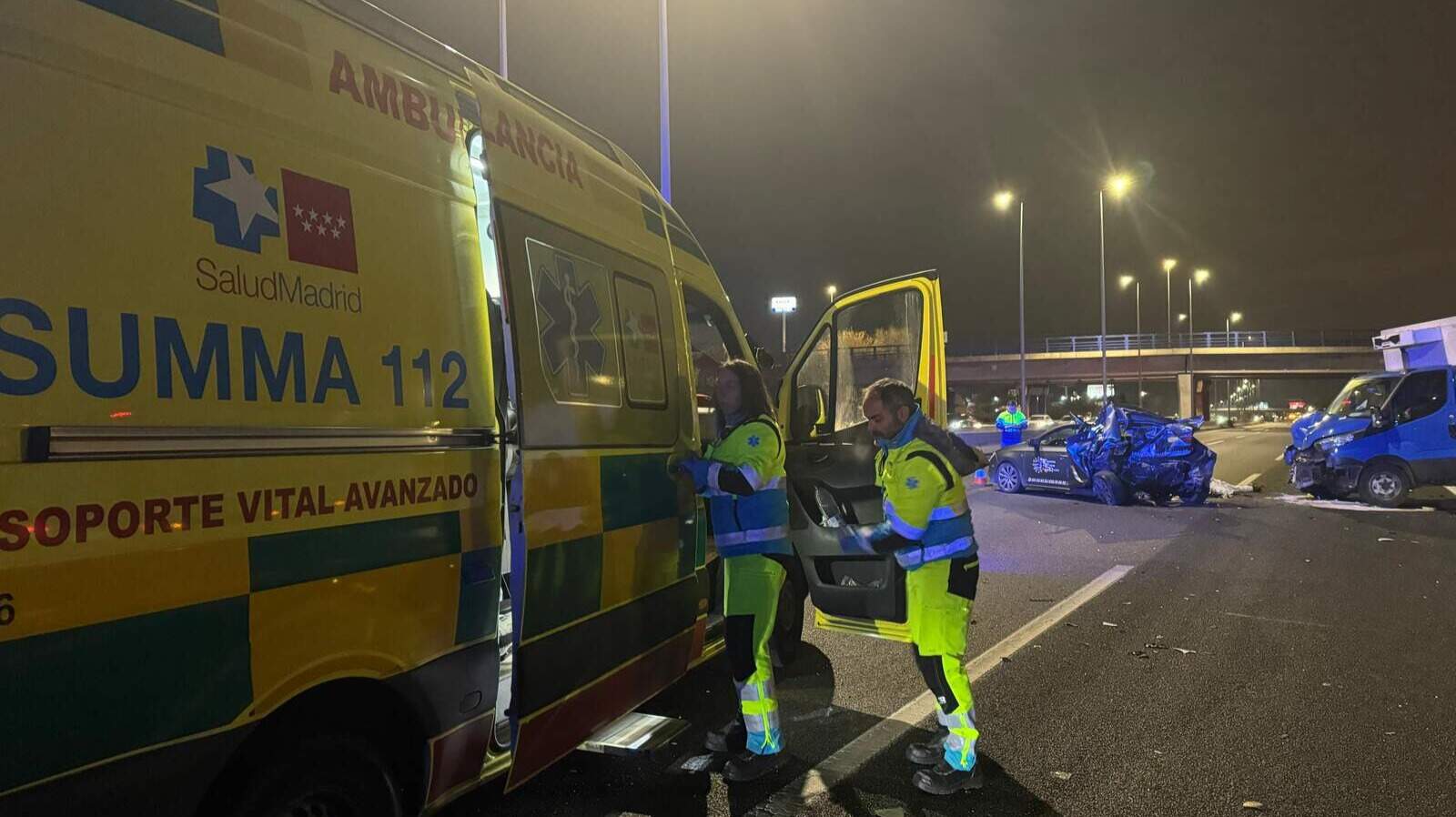 Un jeune perd la vie percuté par une voiture sur l'A-1 près de San Sebastián de los Reyes