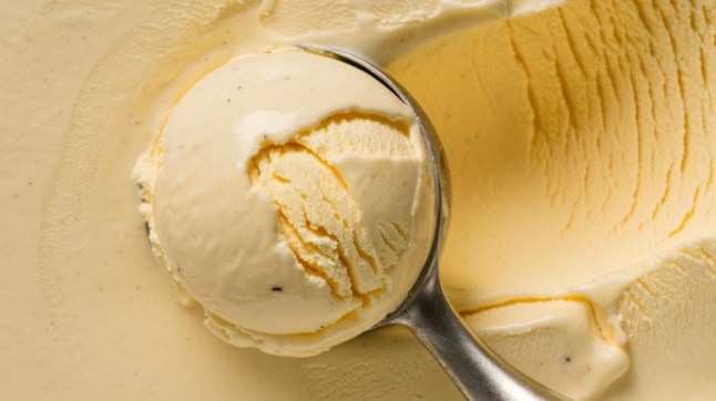 Glace à la vanille