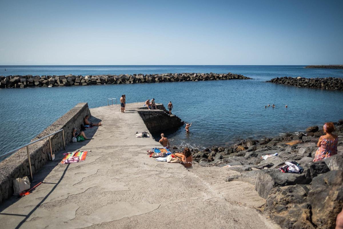 Muellito de San Andrés, où El Pescador propose un parcours en platelage en bois.