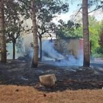 Incendie à Cieza : Feu maîtrisé à El Argaz
