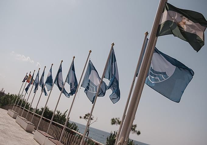 Drapeaux Bleus à Marbella