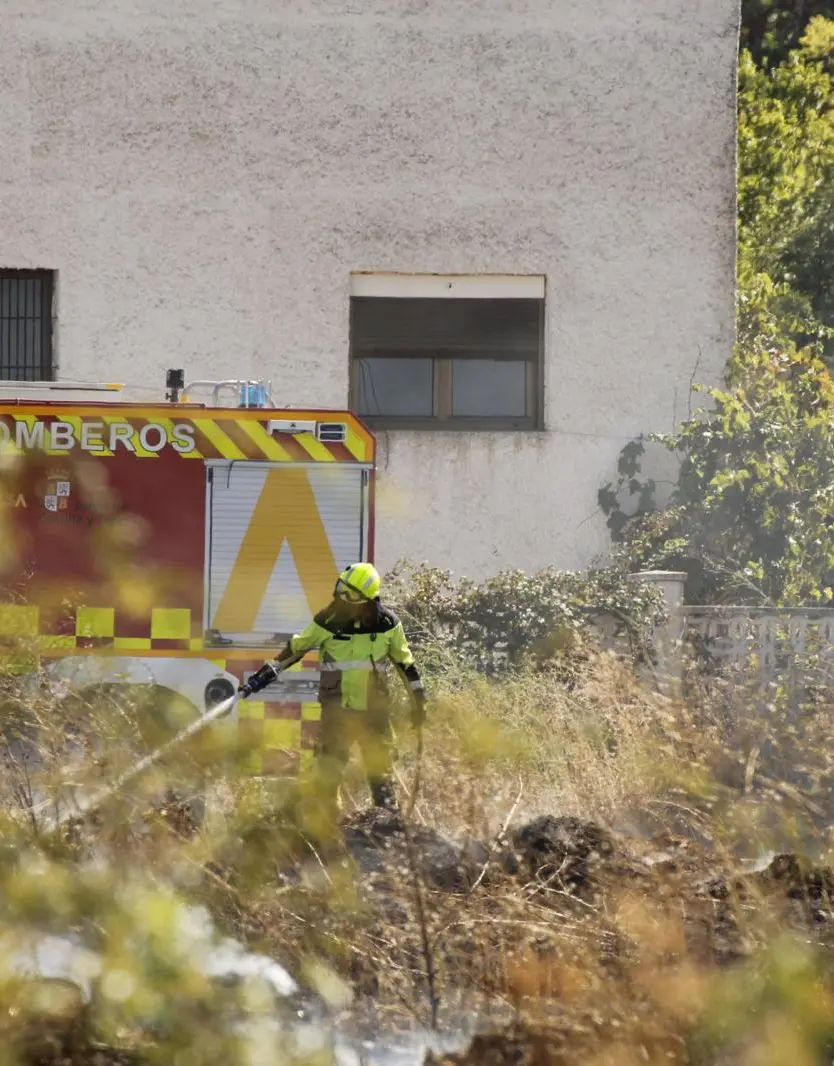 Incendie à Santa Marta de Tormes