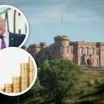 Les gouvernements britannique et écossais vantent le château d'Inverness malgré une perte attendue de 1,6 million £