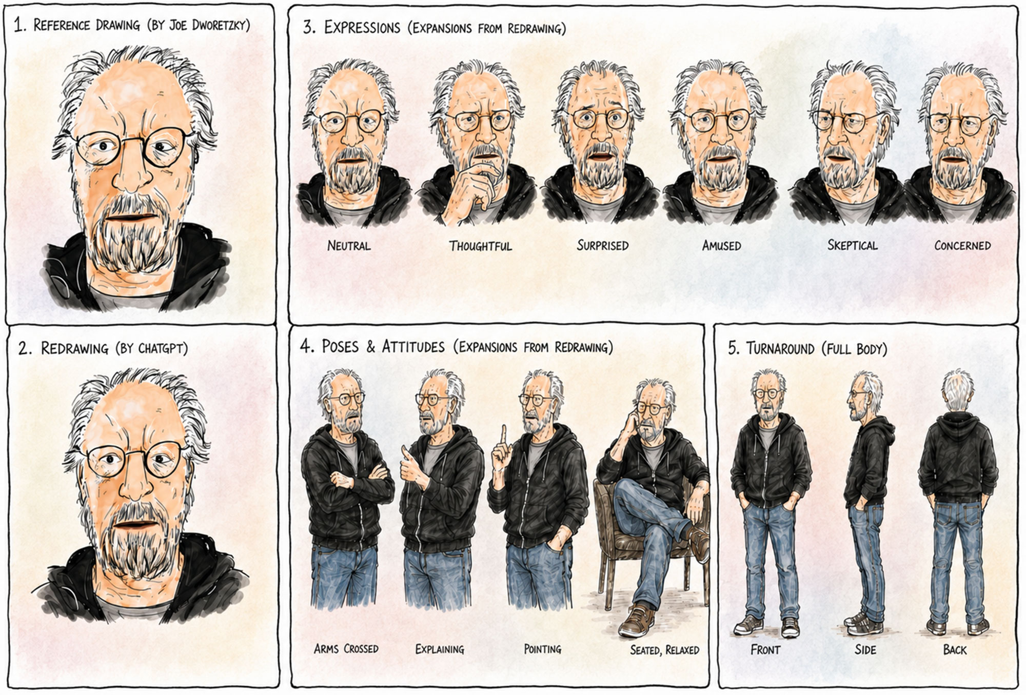 À la recherche du "Joe-Ness" : un dessinateur explore l'impact de l'IA sur l'art tout en préservant son style unique
