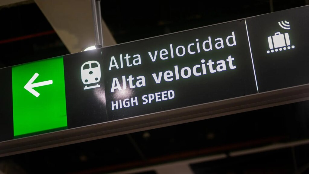 Circulation de l'AVE interrompue entre Barcelone et Gérone