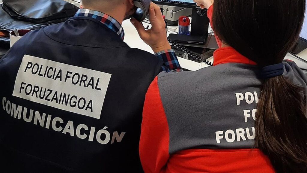 Enfant blessé après la chute d'un troisième étage lors d'un incendie en Navarra