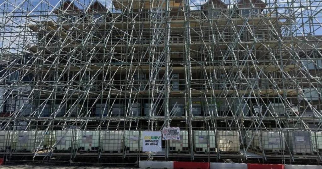 Fermeture soudaine de la route A78 à Gallowgate à Largs