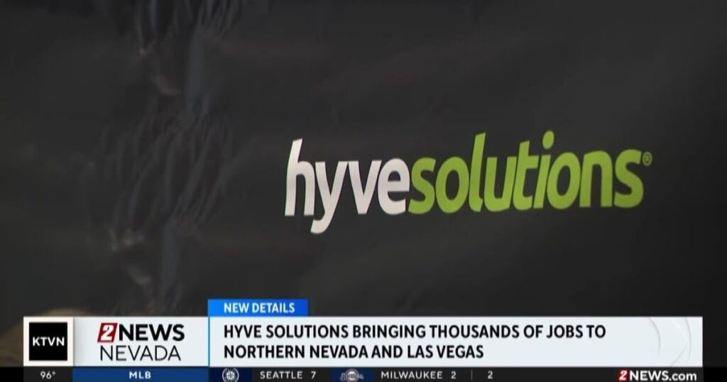 Hyve Solutions arrive au Nevada avec la promesse de milliers d'emplois