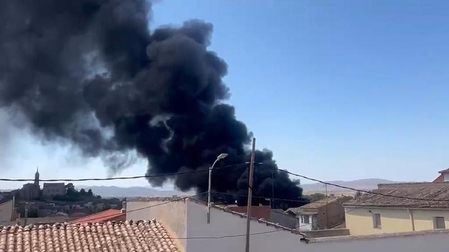 Incendie à Calatorao : des victimes écrasées par un mur du atelier