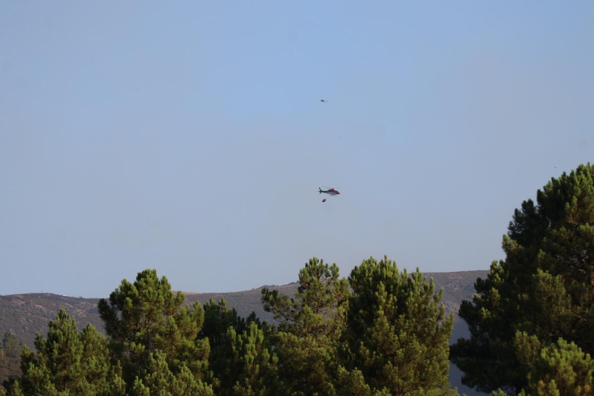 Incendie aux Hurdes : danger écarté en Salamanca