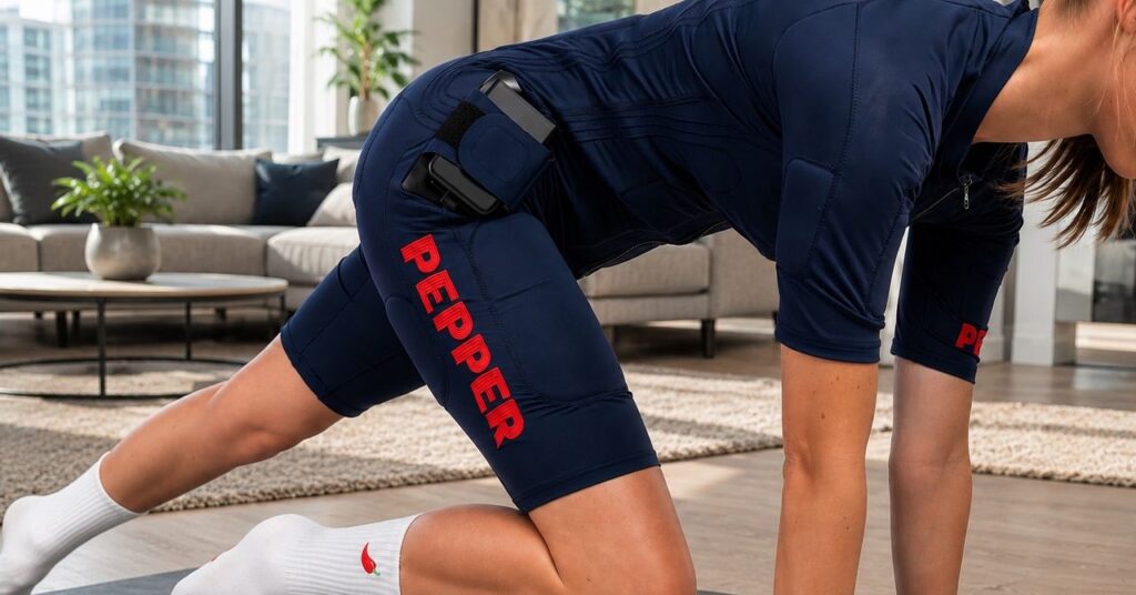 J'ai porté une combinaison de stimulation musculaire électrique pour booster ma forme !