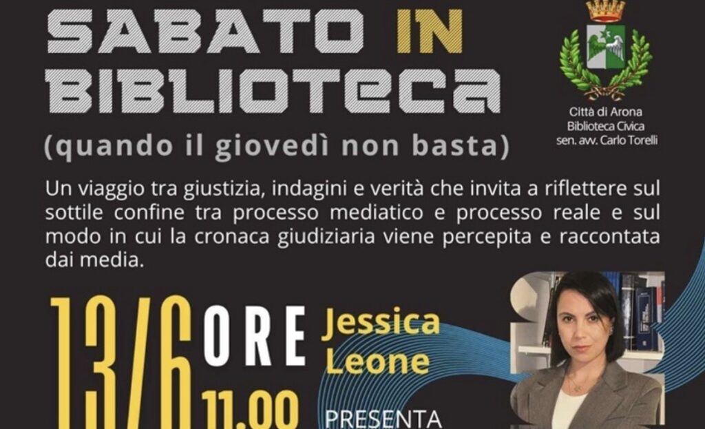 Jessica Leone dévoile "Processi : Histoires inédites des grands faits divers" à Arona