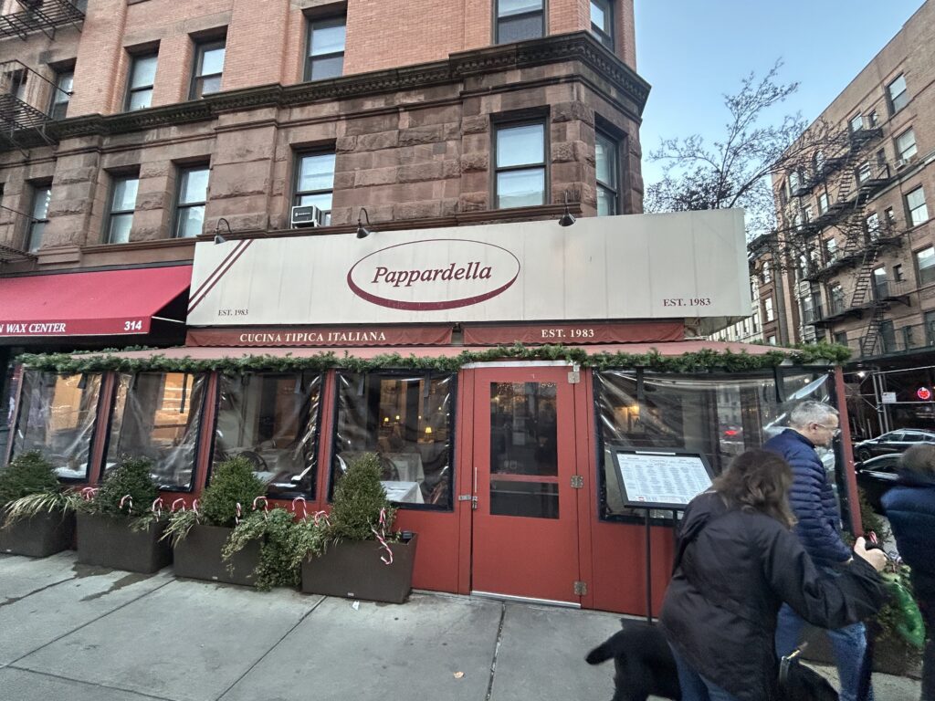 Pappardella on the Upper West Side