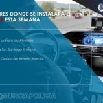Radar de vitesse : découvrez les zones surveillées à Murcia cette semaine !