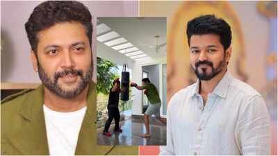 La routine de fitness de Ravi Mohan inspirée par l'acteur Vijay. Ravi Mohan à l'entraînement