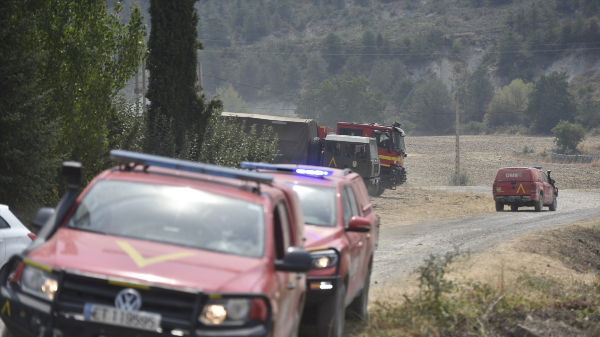 Un militaire de la UME perd la vie dans un accident de la route en combattant l'incendie de Riglos
