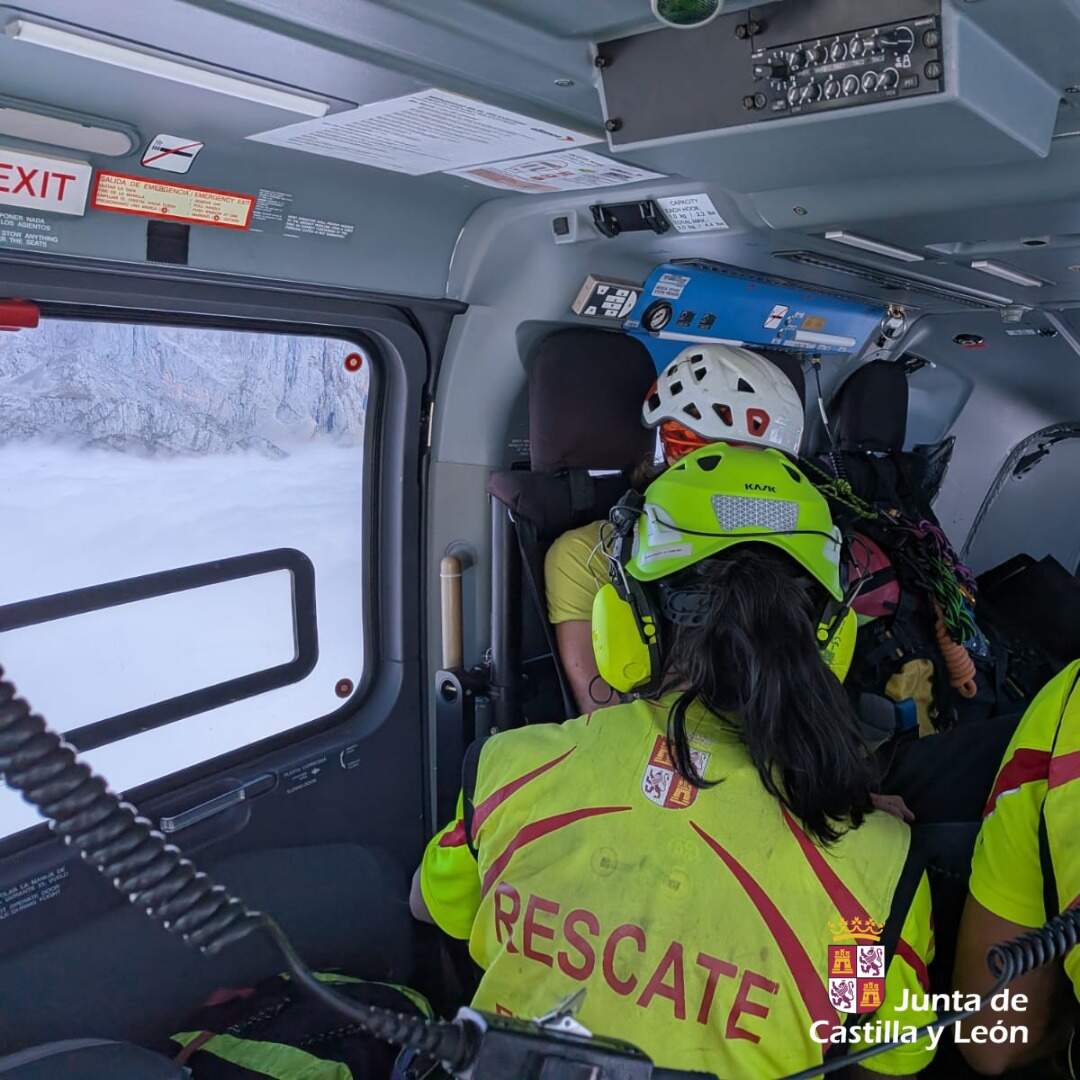 Rescue climber Picos de Europa
