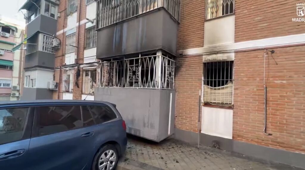 Urgent : Incendie à Ciudad Lineal, sept blessés et plusieurs sauvetages !