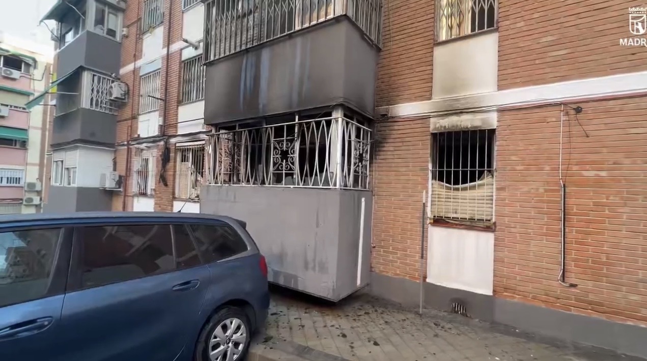 Urgent : Incendie à Ciudad Lineal, sept blessés et plusieurs sauvetages !