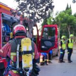 Incendie à Cartagena : Évacuation d'un immeuble de neuf étages