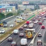 Accident sur la A-7 : gros embouteillage à Valence et fermeture d'un couloir
