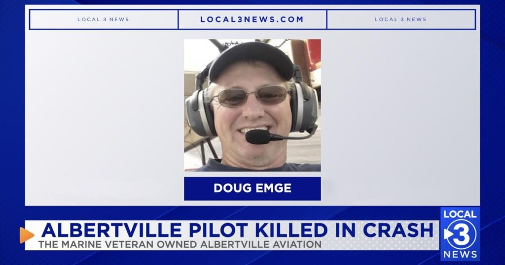 Albertville pleure son pilote adoré, Doug Emge