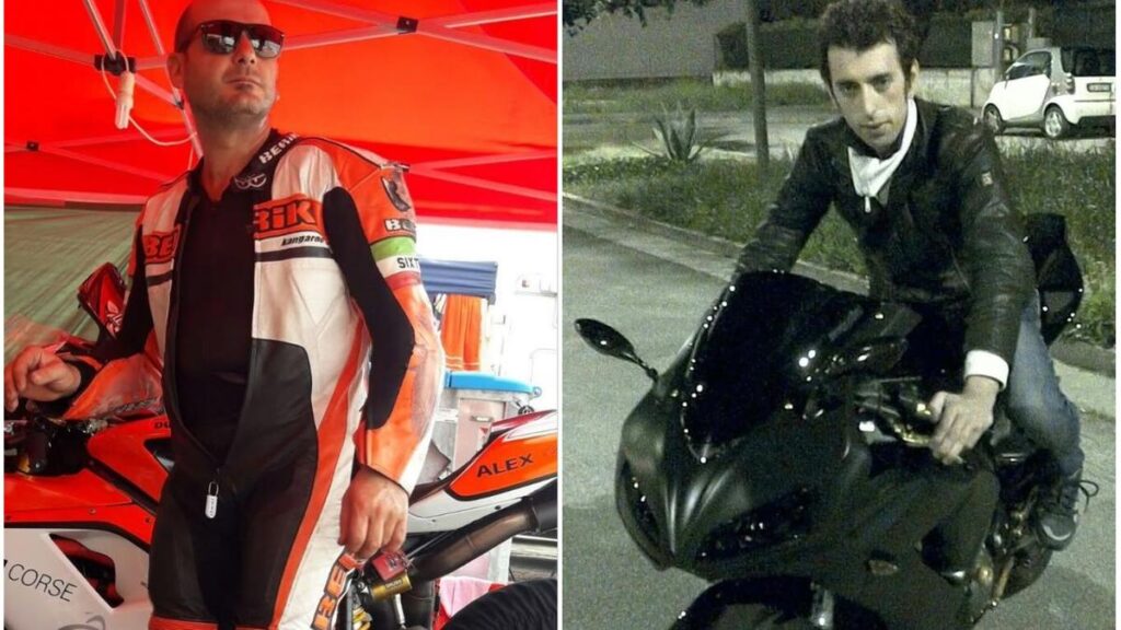 Alessandro et Antonio, tragiquement décédés dans un accident de moto