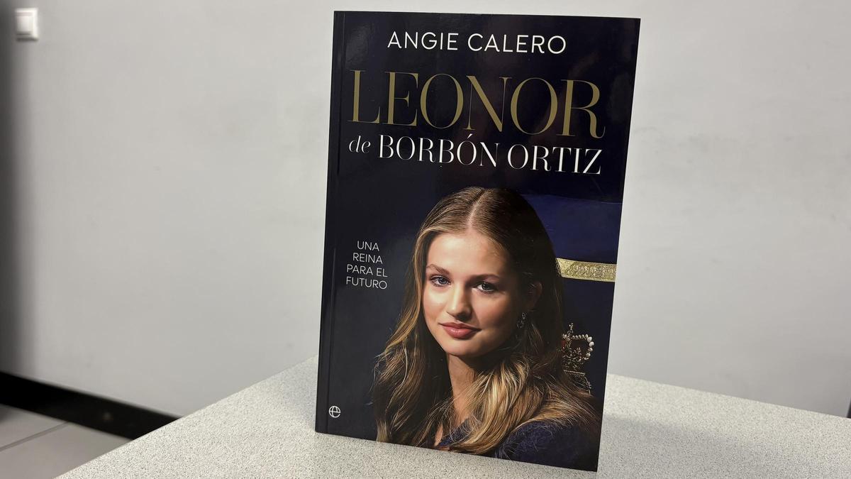 Angie Calero capture la princesse Leonor dans son nouvel ouvrage