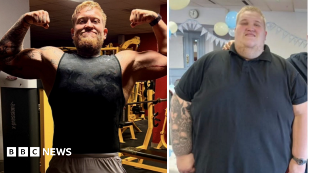 Homme de Wakefield perd 30 kg et devient bodybuilder