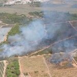 INFOCA mobilise des moyens aériens et terrestres à Garranchal