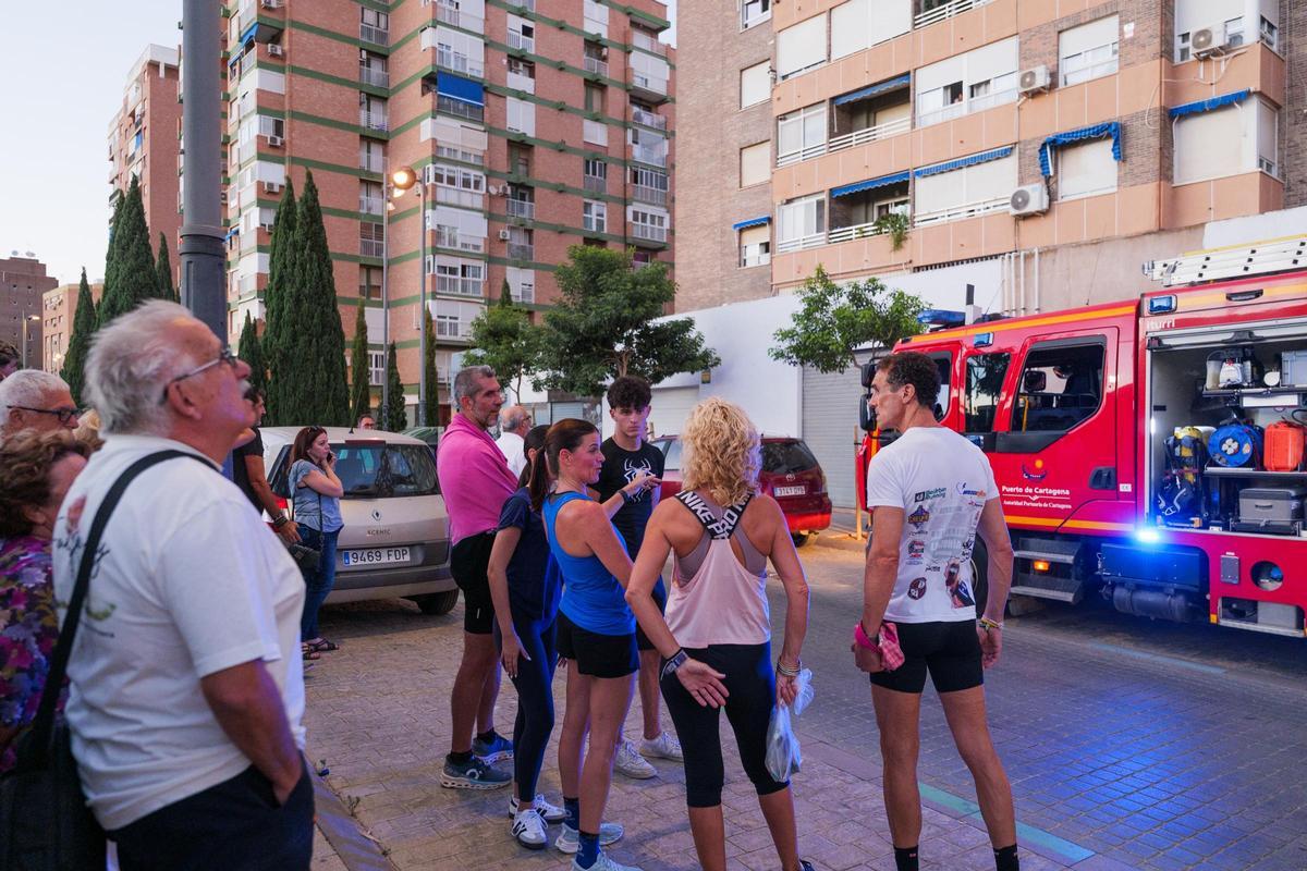 L'incendie a forcé l'évacuation des voisins