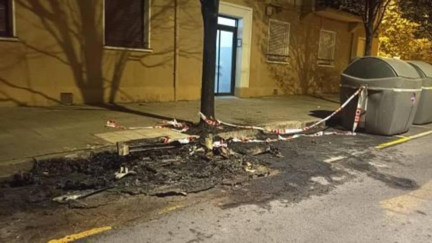 Incendie de dix conteneurs à Getxo : enquête en cours