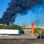 Incendie entre Montañana et Villamayor : plusieurs équipes de pompiers mobilisées à Zaragoza