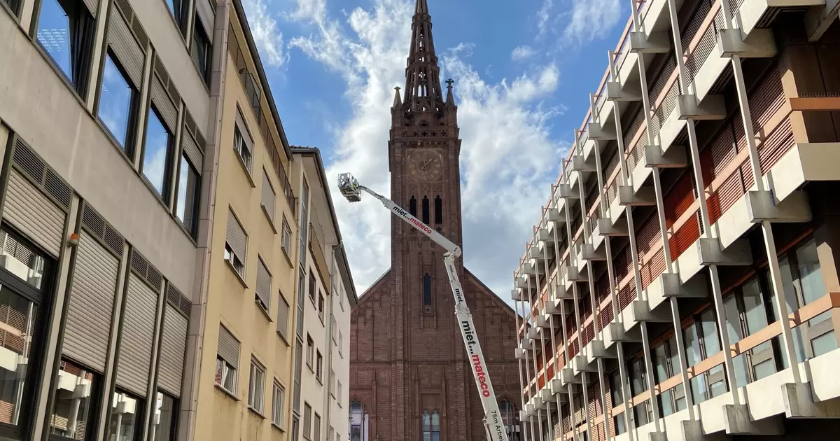 Lutherturm : Travaux jusqu'à vendredi à Ludwigshafen