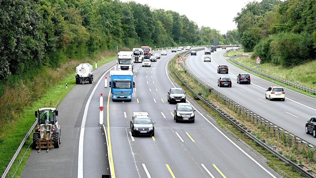 Nouvelles chantiers sur les autoroutes autour de Hagen