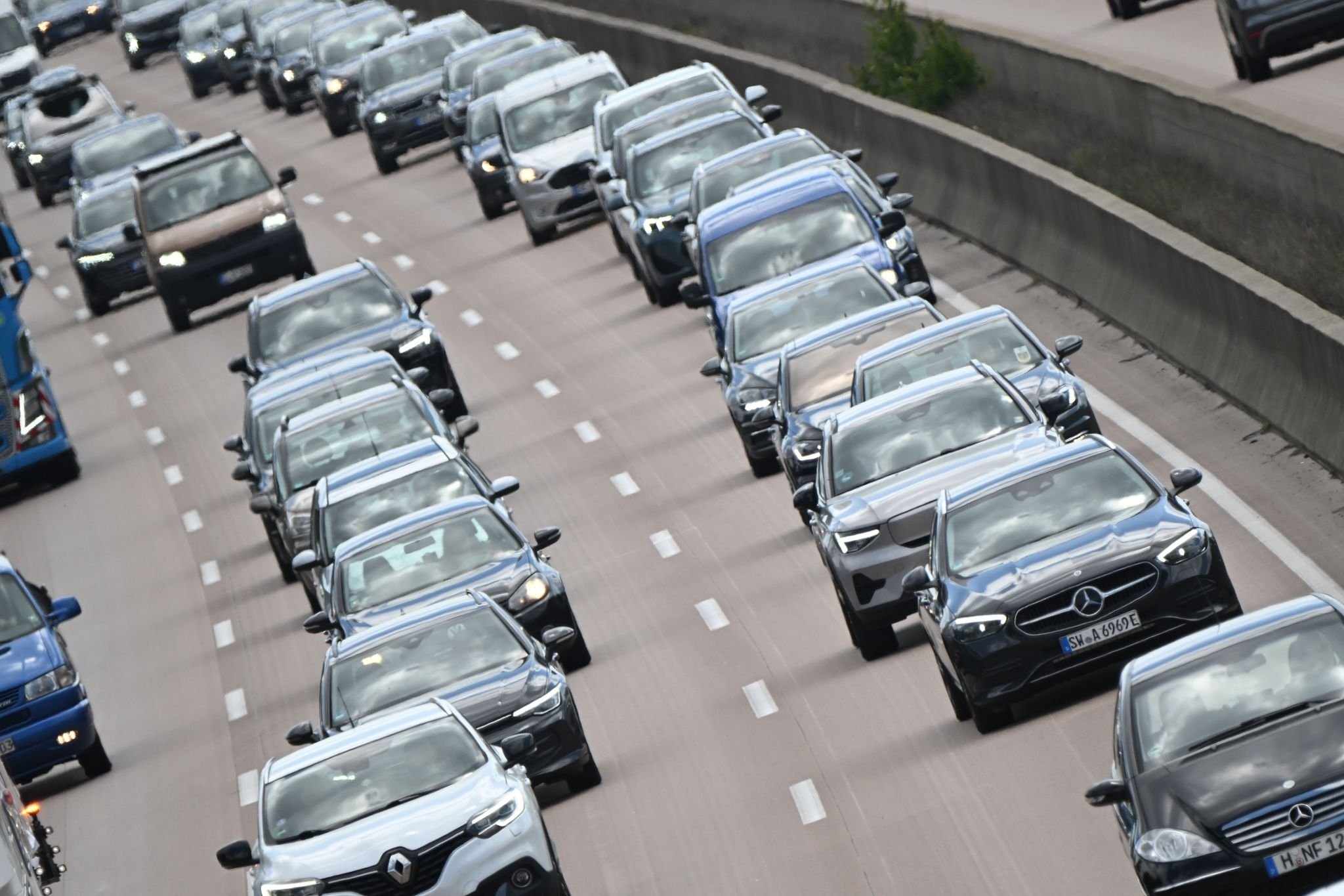 Plus de bouchons qu'il y a un an
