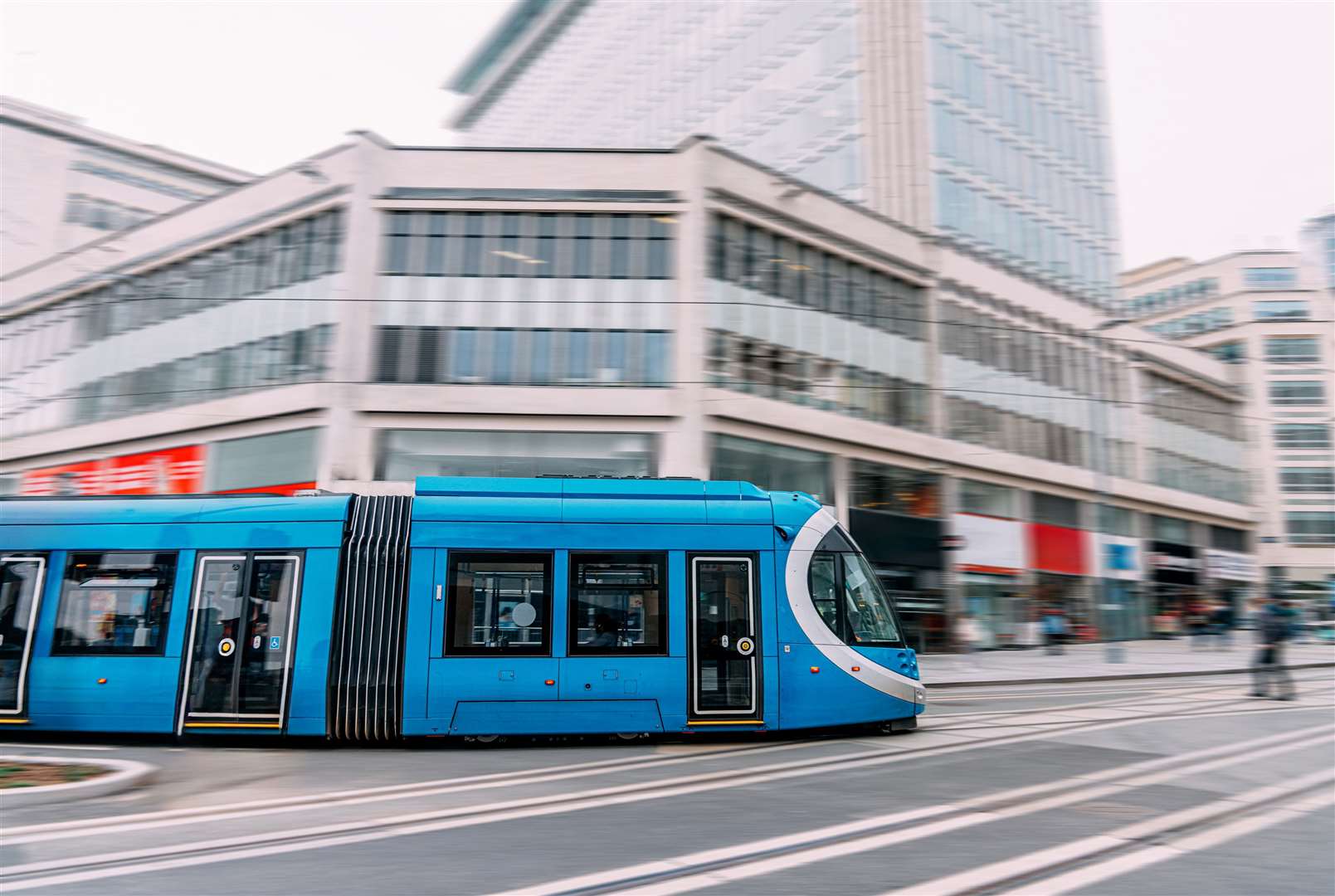 Le métro à Birmingham