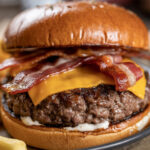Qui prépare le meilleur cheeseburger au bacon santé ?