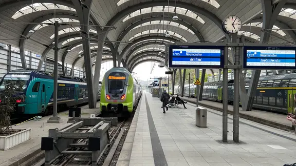Gare de Kiel.
