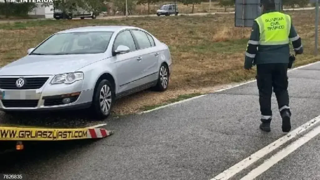 Conducteur de 84 ans blessé par son propre véhicule sur la route NA-718 à Allín