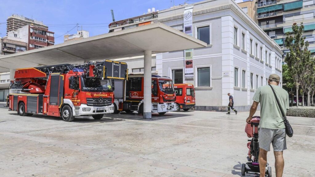 Incendie à Alcoy : deux policiers blessés dans un logement en flammes