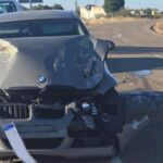 Jeune de 25 ans blessée dans un accident entre une voiture et un tractor à Santa María del Páramo