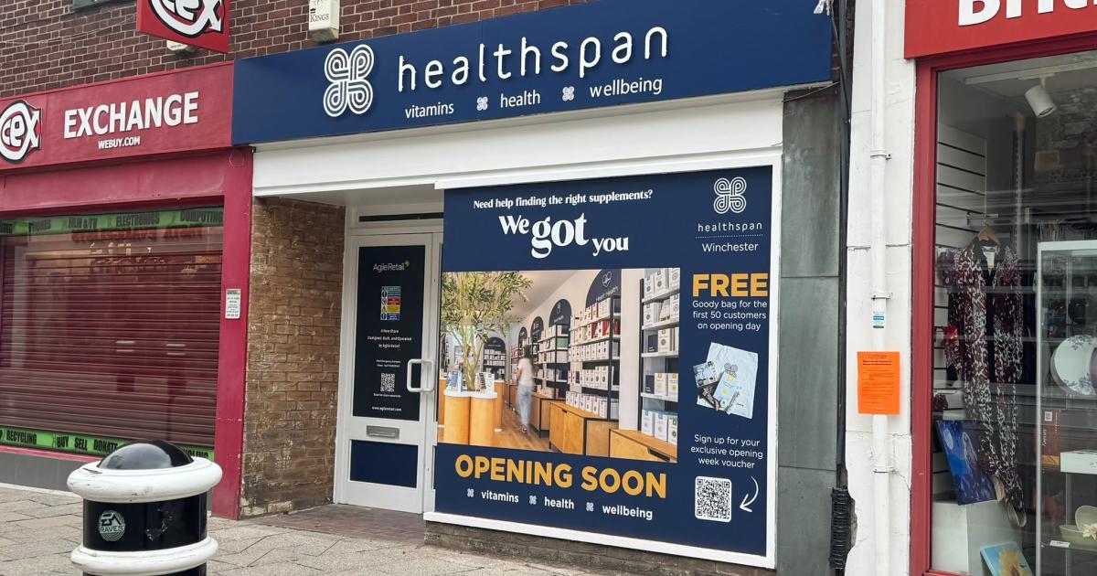 Nouveau magasin Healthspan au cœur de Winchester !
